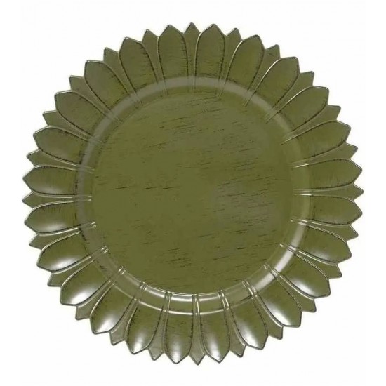 Sousplat 33cm Sunflower Verde